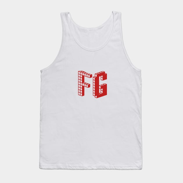 Foybles Gaming Logo (Red) Tank Top by FoyblesGaming